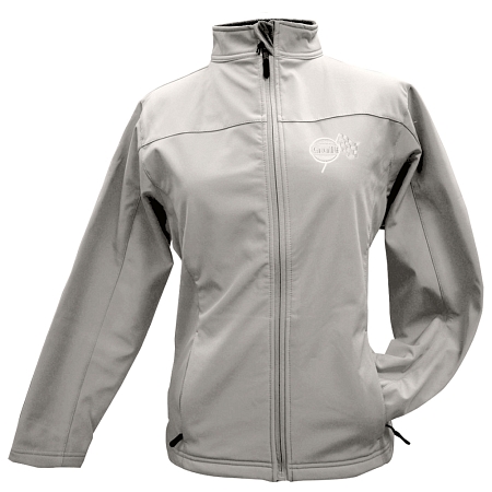 Gulf Racing Team Ladies Embroidered Soft Shell Jacket Stone